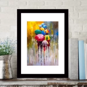 Image of SC613776053 Multicolor Decorative Framed MDF Painting