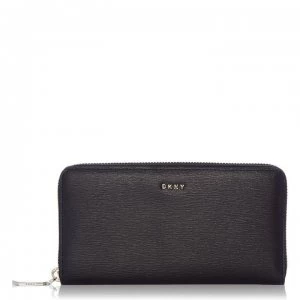 Image of DKNY Sutton Large Zip Around Purse - Black