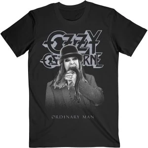 Image of Ozzy Osbourne - Ordinary Man Snake Ryograph Unisex Medium T-Shirt - Black