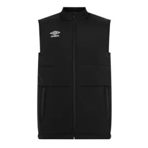 Image of Umbro Club Gilet Mens - Black