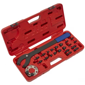 Image of Sealey VS754 Pulley Holding/Turning Set 24pc - VAG