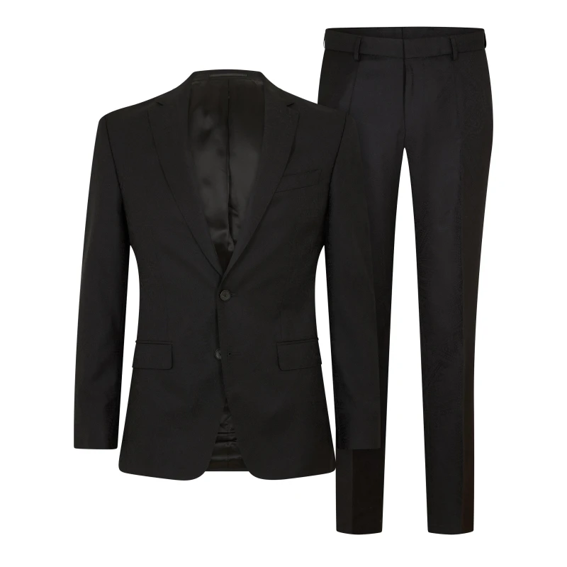 Image of Boss Mens Novan6 Suit Black male 36 (46)