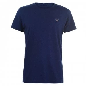Image of Gant Crew Logo T Shirt - Indigo 487