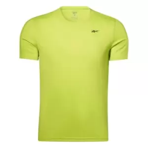 Image of Reebok Short Sleeve Tech T-Shirt Mens - Yellow
