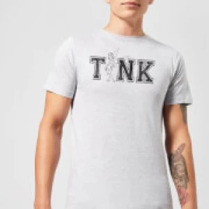 Image of Disney Peter Pan Tinkerbell Mens T-Shirt - Grey - S