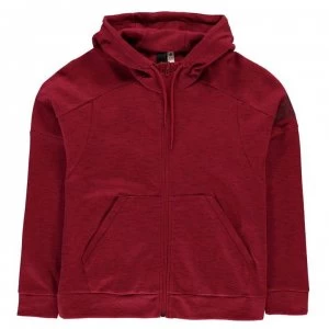 Image of adidas ID Melang Zip Hoody Ladies - Red