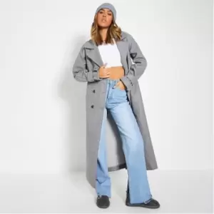 Image of I Saw It First Double Breasted Formal Coat - Grey