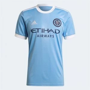 Image of adidas New York City Home Shirt 2021 - Bahia Blue