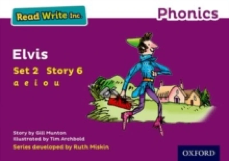 Image of Read Write Inc. Phonics: Elvis (Purple Set 2 Storybook 6) Paperback / softback