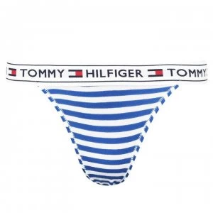 Image of Tommy Bodywear Authentic Stripe Bikini Briefs - True Bue CKN