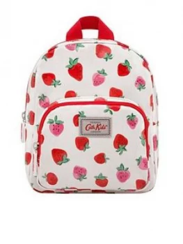 Image of Cath Kidston Girls Mini Strawberry Backpack - Cream