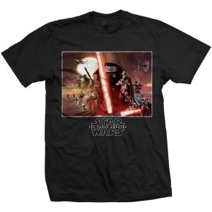 Image of Star Wars - Episode VII Collection Unisex X-Large T-Shirt - Black