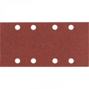 Image of Bosch Punched Hook and Loop Sanding Sheets 93mm x 186mm 100g Pack of 10