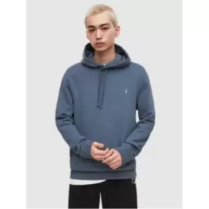 Image of AllSaints Raven Hoodie - Blue