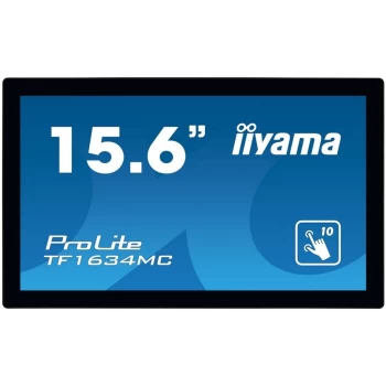 Image of iiyama ProLite 15.6" TF1634MC Full HD IPS Touch Screen LED Monitor