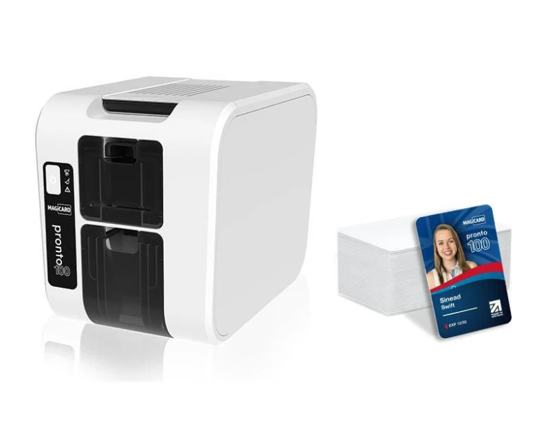 Image of MAGICARD Pronto100 ID Card Printer (Single-Sided)
