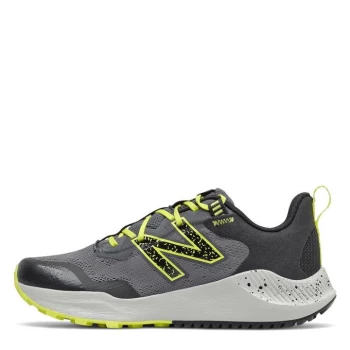 Image of New Balance Nitrel v4 Kids Trail Running Shoes - Black/Grey