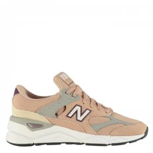 Image of New Balance X 90 Trainers - Pink/Grey