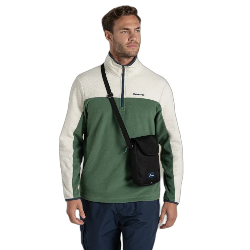 Image of Craghoppers Craghoppers Kiwi Crossbody II in Jet Black Jet Black One Size Unisex 5063260114141