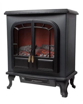 Image of Warmlite 2000W Log Effect Black Stove