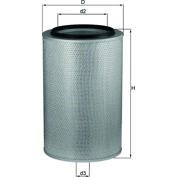 Image of Air Filter Lx273 72013654 By Mahle Original