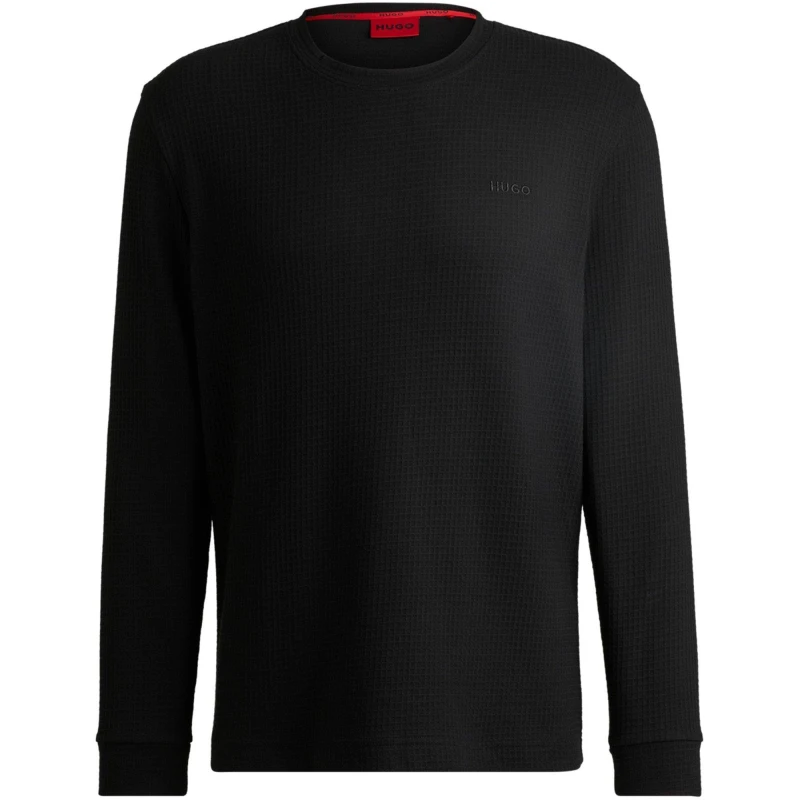 Image of Hugo Austin Ls Shirt 10267482 01 - Black S
