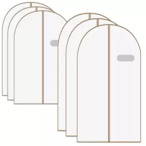 Image of Breathable Suit Covers - Pack of 6 White M&amp;W