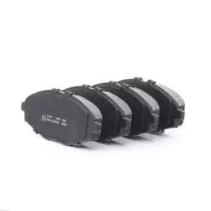 Image of A.B.S. Brake pad set 37139 Brake pads,Brake pad set, disc brake CHEVROLET,DAEWOO,MATIZ (M200, M250),SPARK M200 M250,Lanos Limousine