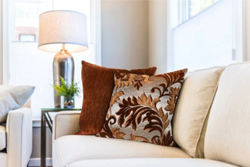 Image of Swirls Cushion Cover In Chocolate