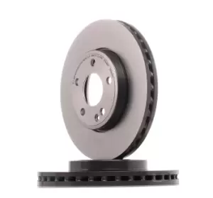 Image of BREMBO Brake disc MERCEDES-BENZ 09.B436.41 2464212412,A2464212412 Brake rotor,Brake discs,Brake rotors