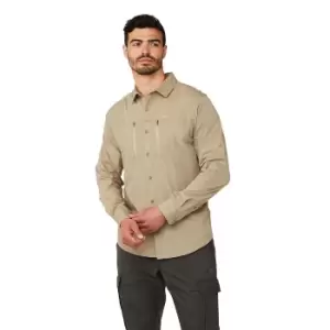Image of Craghoppers Mens Kiwi Boulder Long Sleeve Nosi Defence Shirt XXL - Chest 46' (117cm)