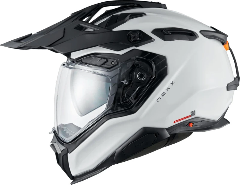 Image of Nexx X.WED3 Plain White Pearl Adventure Helmet Size M