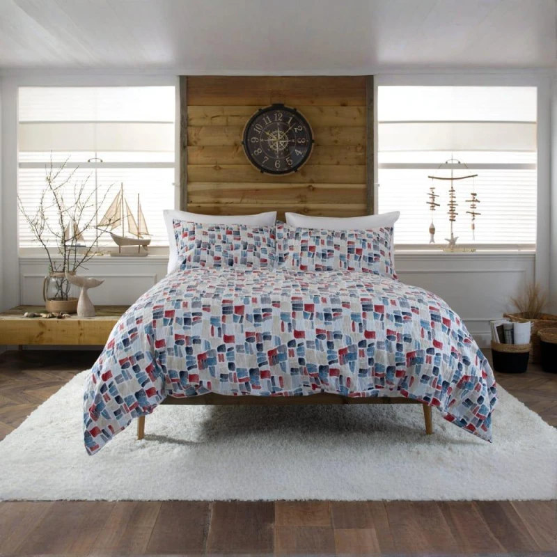 Image of The Lyndon Company Hartford Duvet Cover Multi unisex Double