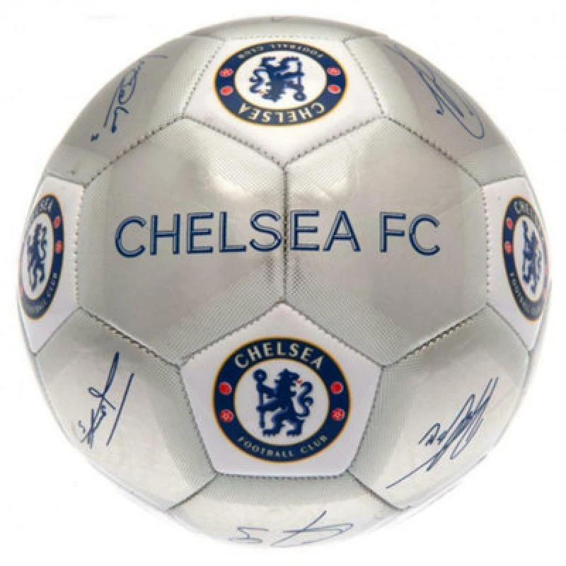 Image of Chelsea Fc Signature Football Silver (5)