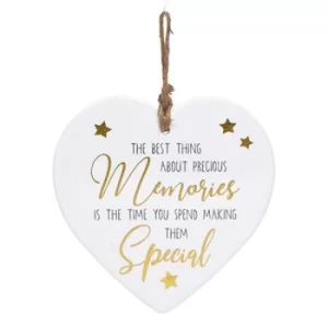 Image of Golden Sentiments Heart Memories