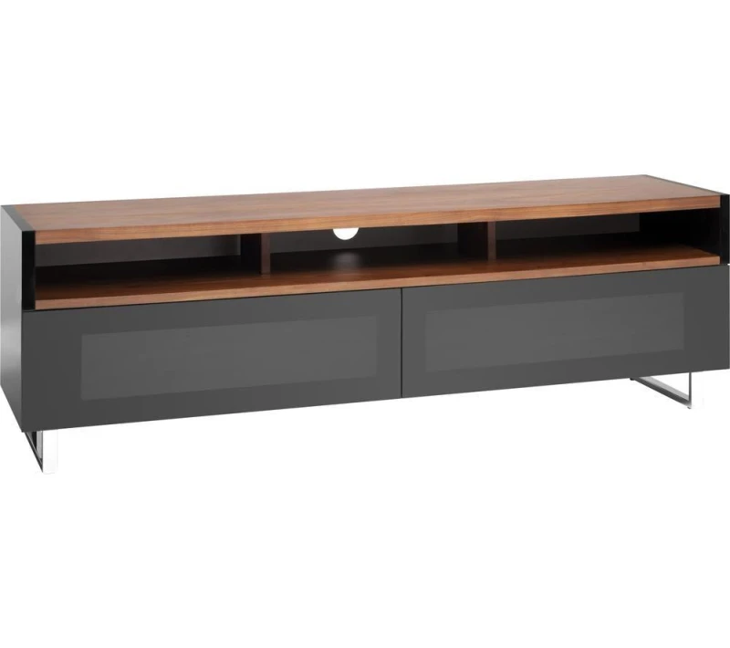 Image of AVF Panorama Plus PM160WBX 1600 mm TV Stand Black & Walnut, Black,Brown 5014117971073