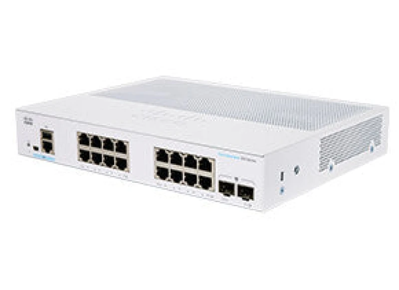 Image of Cisco Cisco CBS350-16T-E-2G-BR Managed L2/L3 Gigabit Ethernet (10/100/1000) Silver CBS350-16TE2GEU-RF