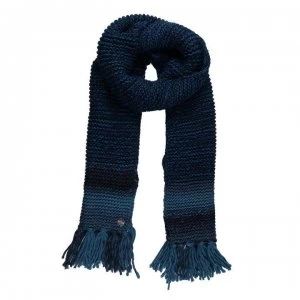 Image of Regatta Frosty IV Fringed Scarf - Navy