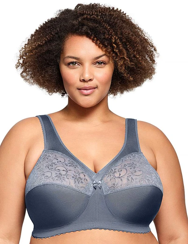 Image of Glamorise Glamorise 1000 Magic Lift Bra Folkstone Grey - Glamorise - Size: 48D Folkstone Grey Female 48D VK93098
