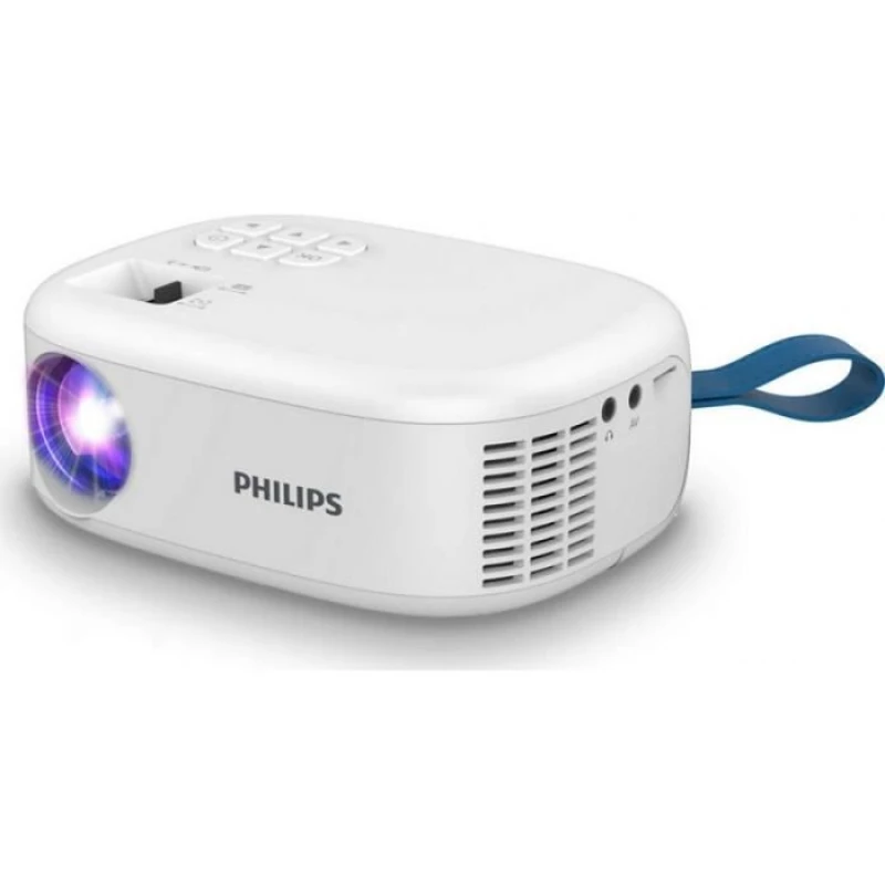 Image of PHILIPS NeoPix 113 Smart HD Ready Home Cinema Projector - White 7640186960397