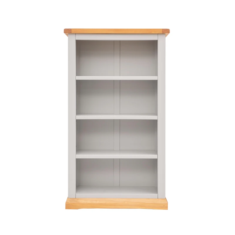 Image of Cabinet Bits Bomporto Light Grey Bookcase 120X70X25Cm