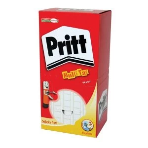Image of Pritt Sticky Tac Mastic Adhesive Non Staining Pack 12