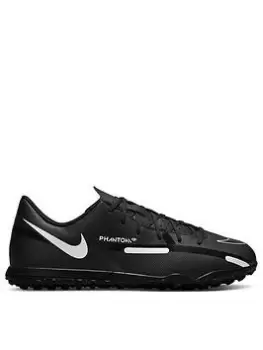 Image of Nike Junior Phantom Gt Club Astro Turf Football Boot, Black, Size 5