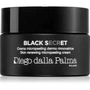 Image of Diego dalla Palma Black Secret Skin Renewing Micropeeling Cream Gentle Cream Exfoliator 50ml