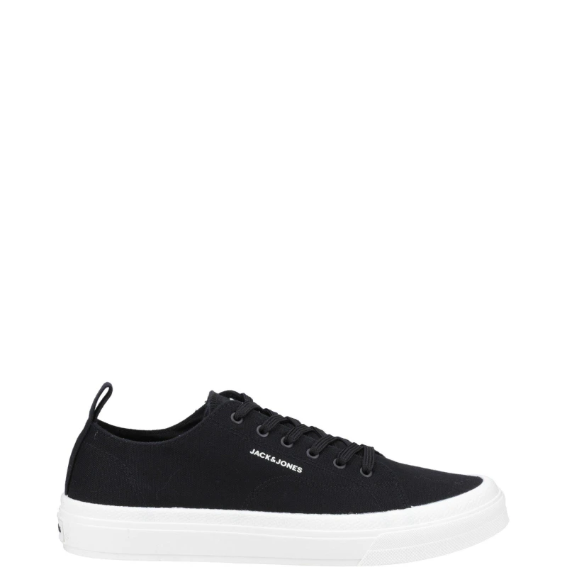Image of Jack and Jones Bayswater Canvas Trainer Canvas Pumps 11 (45) Black 01463403000