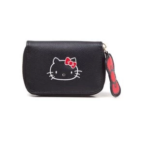 Image of Hello Kitty - Hello Kitty Unisex Coin Purse - Black/Red