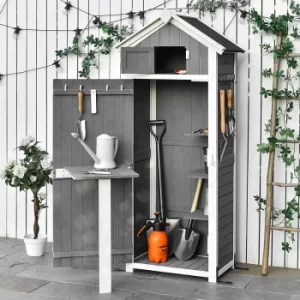 Image of Alfresco Garden Storage Shed with Asphalt Roof, none