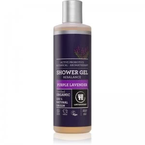 Image of Urtekram Purple Lavender Shower Gel with Lavender 250ml