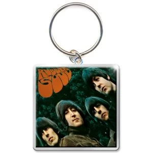 Image of The Beatles - Rubber Soul Album Keychain
