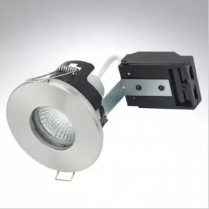 Image of Bell Fire Rated MV/LV Showerlight - Satin Nickel - BL10651